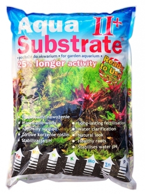 Aqua Substrate II+ 5,4 kg (czarne)