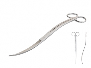 S-Scissors 20cm - nożyczki w kształcie fali