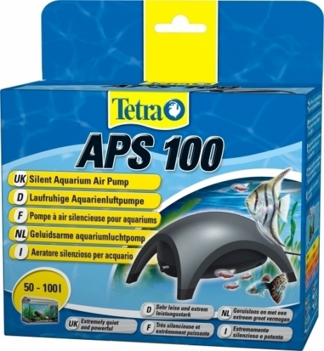 Tetra APS 100 - pompa napow.do akw.50-100l jedno wyj. czarna