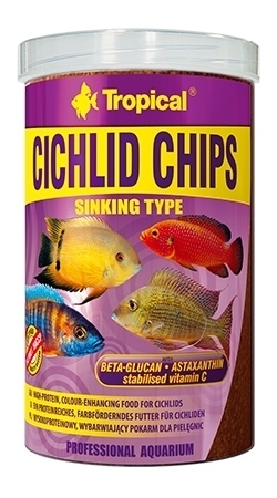 TR CICHLID CHIPS 250 ML /130G/6  60924